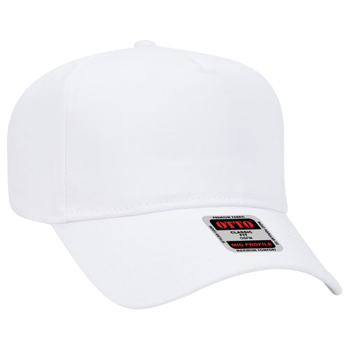 BULK ORDER 10PCS Customized Embroidered 5 Panel Mid Profile Baseball Cap