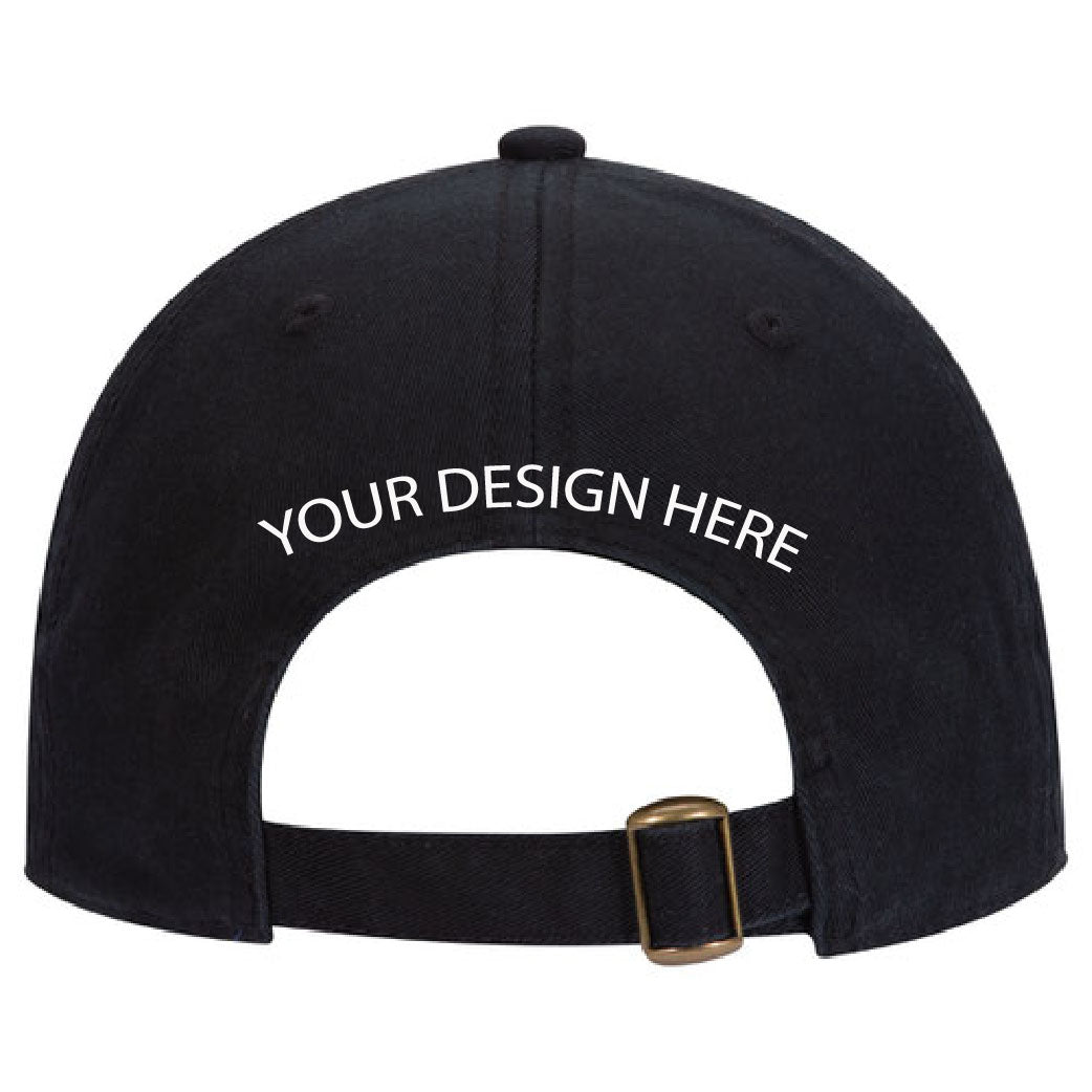 BULK ORDER 10PCS Customized Embroidered 5 Panel Mid Profile Baseball Cap